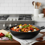 Wonderchef  Forza Cast-iron Kadhai, Pre-Seasoned Cookware