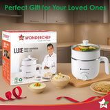 Wonderchef Luxe Multi Cook Kettle | Dual Power Modes | Quick Boiling | Automatic Shut-Off 1.2L 600W