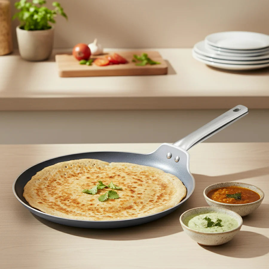 Wonderchef  Eco-Glide Ceramic Dosa Tawa 28cm