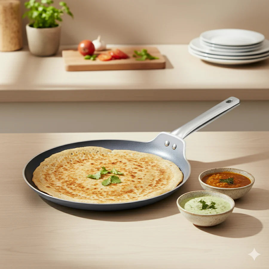 Wonderchef  Eco-Glide Ceramic Dosa Tawa 28cm