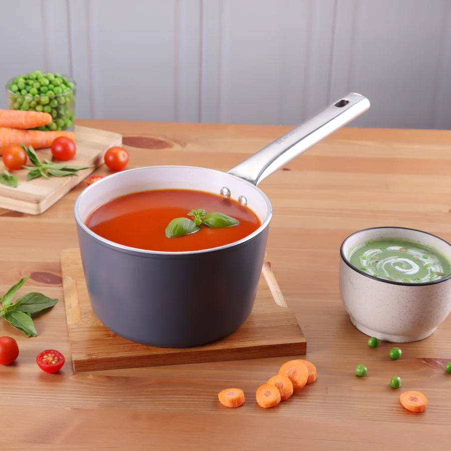 Wonderchef  Eco-Glide Ceramic Saucepan 16cm, 1.7L