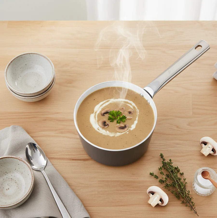 Wonderchef  Eco-Glide Ceramic Saucepan 16cm, 1.7L