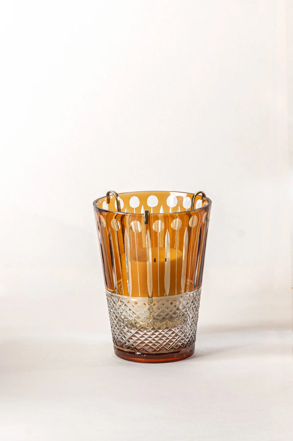 Doft Royal - Hurricane Candle | Amber | White Amber & Tonka Large