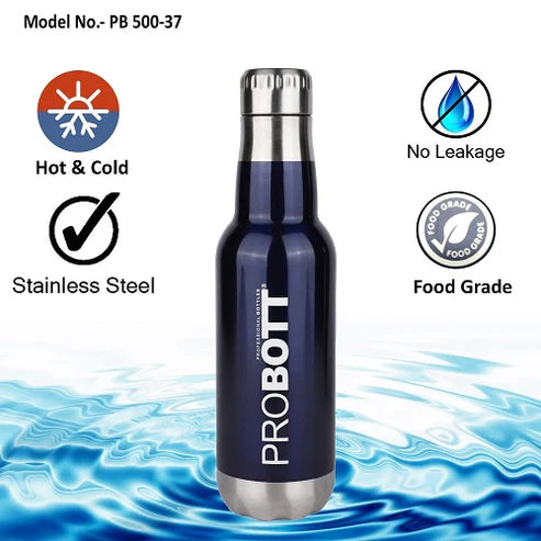 Probott Magnum Hot & Cold Stainless Steel Water Bottles 500ml