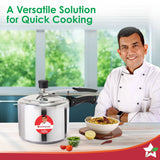 Wonderchef Alfa Aluminium Inner Lid Pressure Cooker 3L