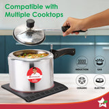 Wonderchef Alfa Aluminium Inner Lid Pressure Cooker 3L