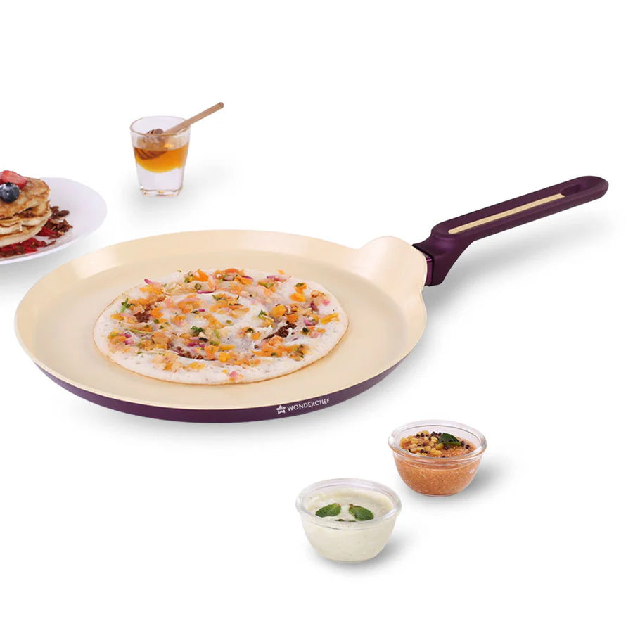 Wonderchef Bellagio Dosa Tawa  Healthy Ceramic Coating 28cm