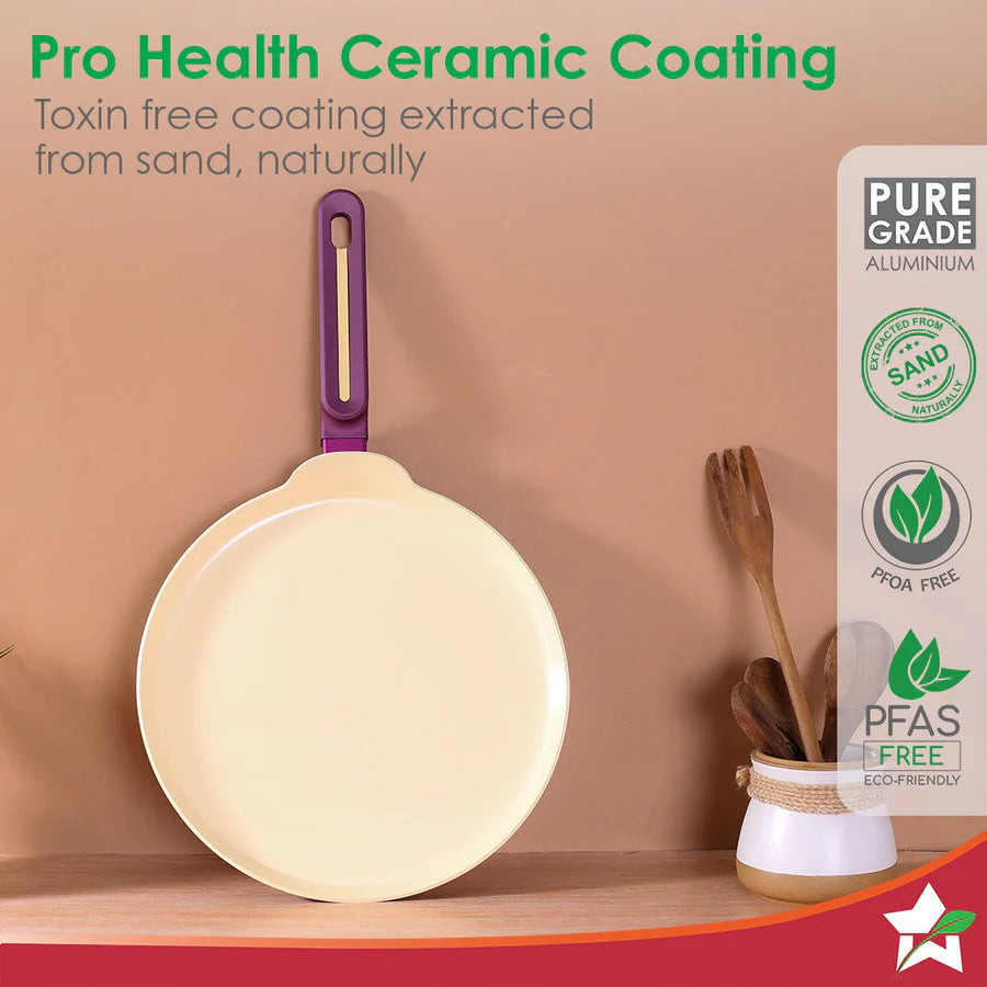 Wonderchef Bellagio Dosa Tawa  Healthy Ceramic Coating 28cm