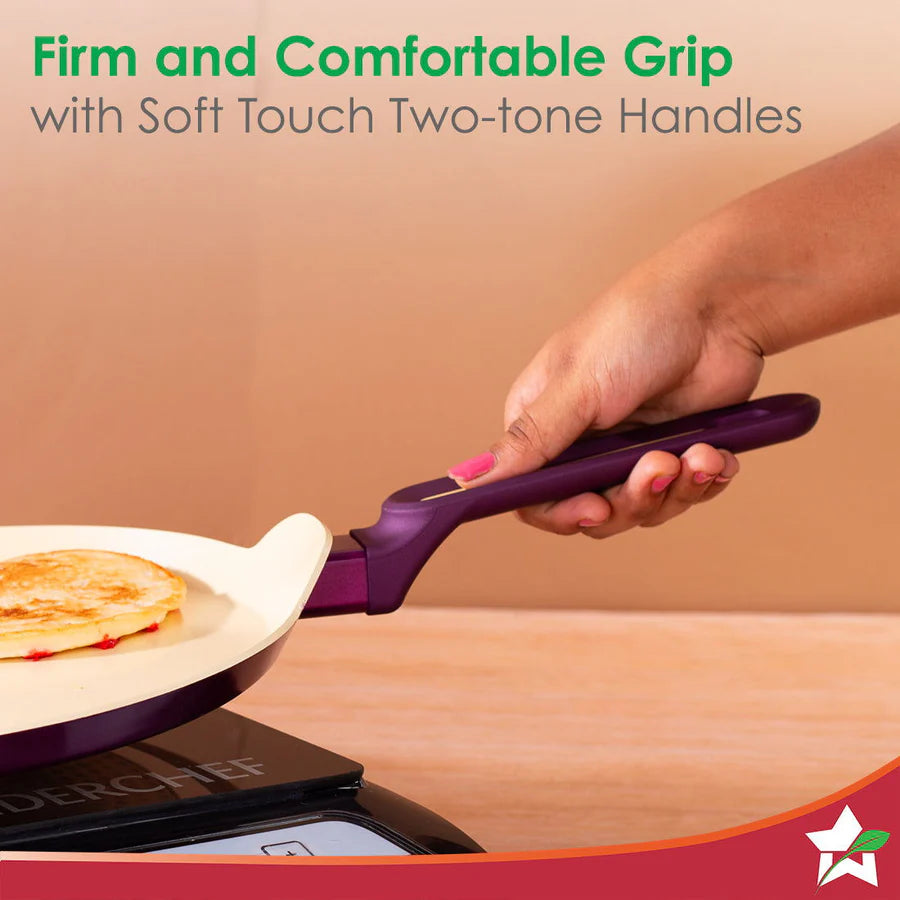 Wonderchef Bellagio Dosa Tawa  Healthy Ceramic Coating 28cm