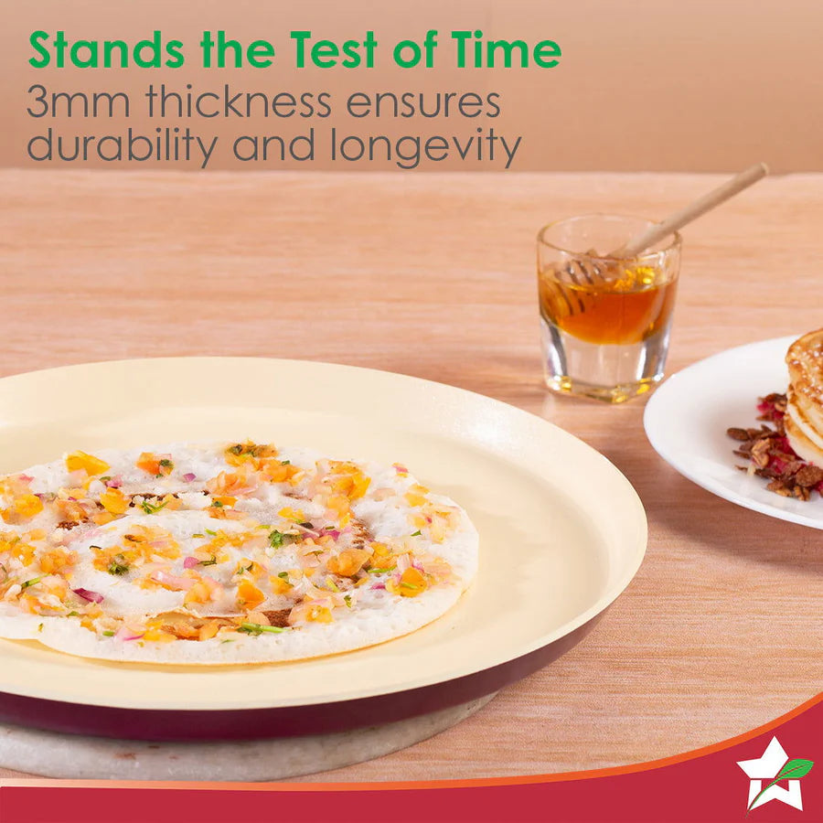 Wonderchef Bellagio Dosa Tawa  Healthy Ceramic Coating 28cm
