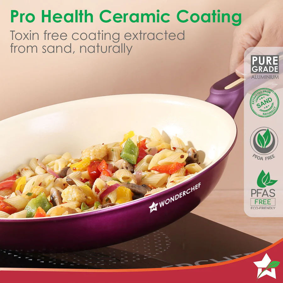Wonderchef  Bellagio Fry Pan 24cm, 1.7L