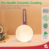 Wonderchef Bellagio Saucepan Healthy Ceramic Coating 16 cm