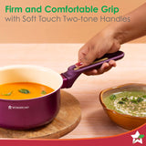 Wonderchef Bellagio Saucepan Healthy Ceramic Coating 16 cm