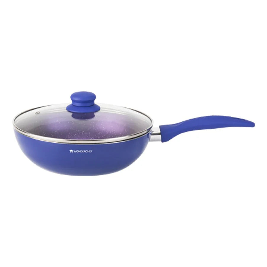 Wonderchef Blueberry Aluminium Non-stick Cookware Set of 4