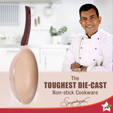 Wonderchef Duralife Die-cast Dosa Tawa 28 cm