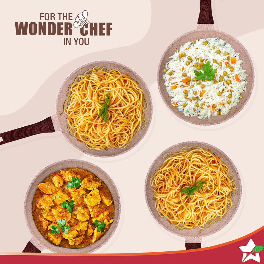 Wonderchef Duralife Die-cast Dosa Tawa 28 cm