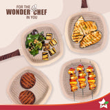 Wonderchef Duralife Die-cast  Grill Pan 24cm,1.5L