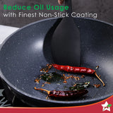 Wonderchef  Duralite Die-Cast Kadhai with Lid 2.4L