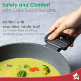 Wonderchef  Duralite Die-Cast Kadhai with Lid 2.4L