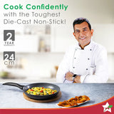 Wonderchef Duralite Die-Cast Non Stick Fry Pan 24cm,1.2L