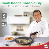 Wonderchef Ebony  Roti Tawa 4mm,25 Cm
