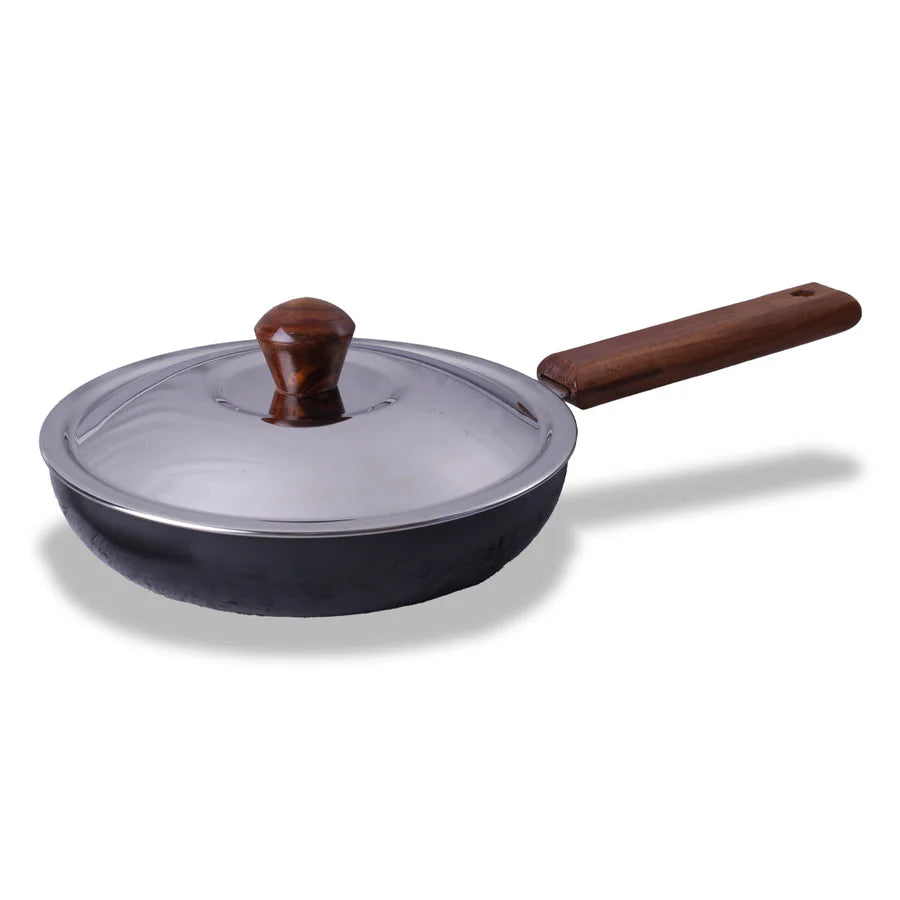 Wonderchef Ebony Hard-Anodised Fry Pan 3.25mm,24cm,1.75L