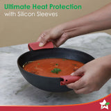 Wonderchef  Forza Cast-iron Kadhai, Pre-Seasoned Cookware