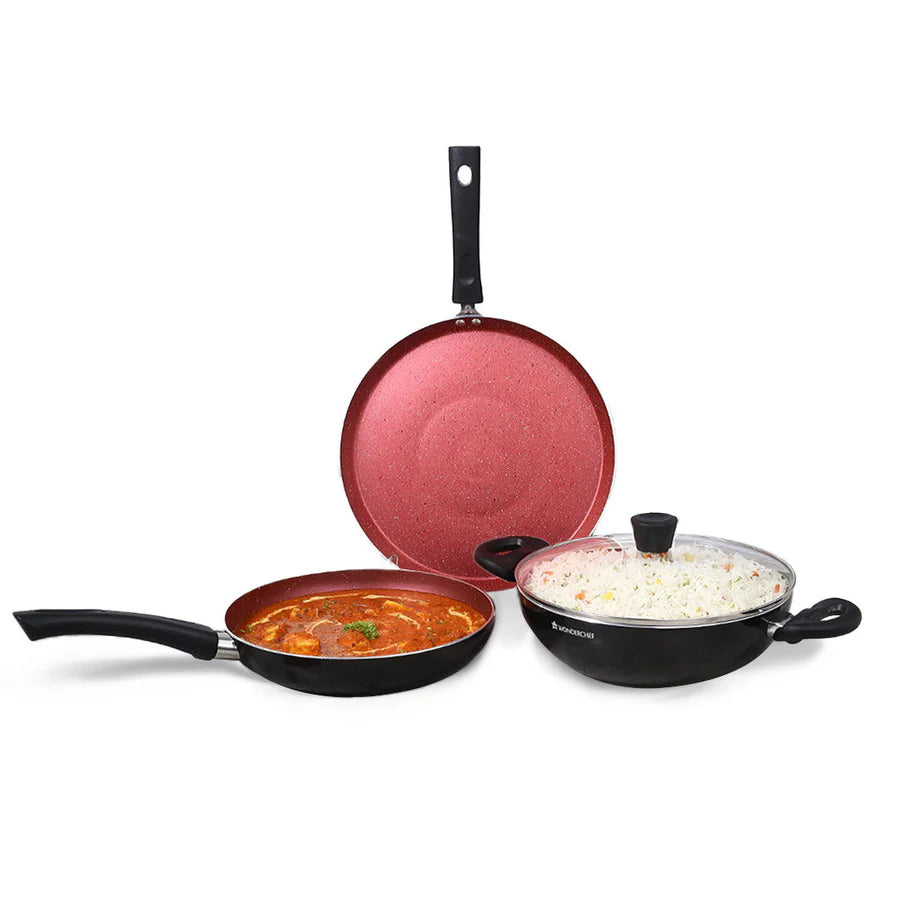 Wonderchef  Galaxy Cookware  Set Of 4pc