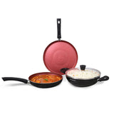 Wonderchef  Galaxy Cookware  Set Of 4pc
