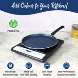 Wonderchef Galaxy Dosa Tawa Midnight Blue 28cm
