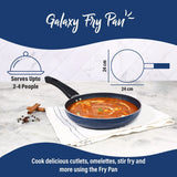 Wonderchef Galaxy Fry Pan , Midnight Blue 24 cm, 1.3 L