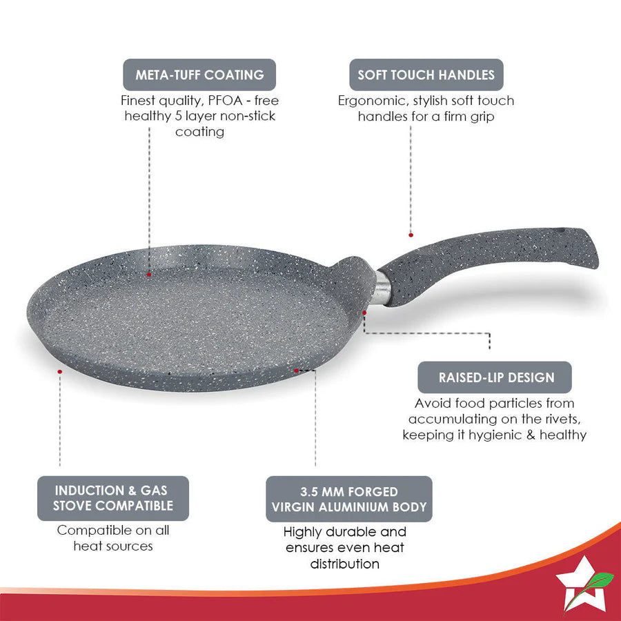 Wonderchef Granite Non-Stick Dosa Tawa 24cm