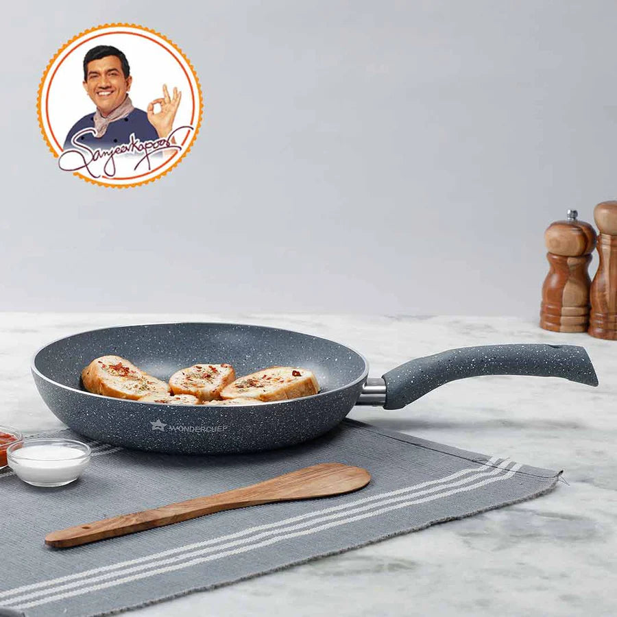 Wonderchef Granite Non-Stick Fry Pan 24cm