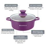 Wonderchef  Granite Die-Cast Non-stick 6-piece Casserole Set with Lids