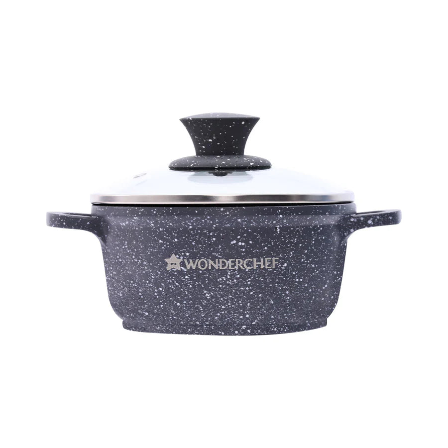 Wonderchef Granite Die-Cast Non-stick Casserole Set of 6