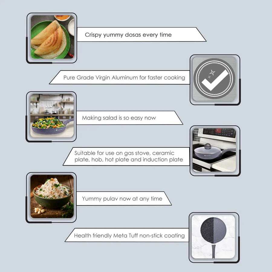 Wonderchef  Granite Non-stick Cookware