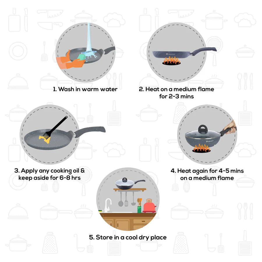 Wonderchef  Granite Non-stick Cookware