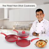 Wonderchef Granite Non-stick Cookware Set, 4Pc
