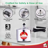 Wonderchef Inner Lid Ultima Pressure Cooker 3L