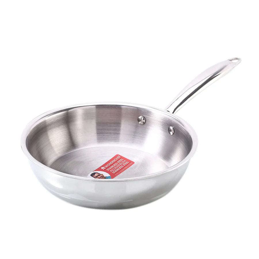Wonderchef  Nigella Tri-ply Stainless Steel Fry Pan