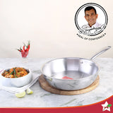 Wonderchef  Nigella Tri-ply Stainless Steel Fry Pan