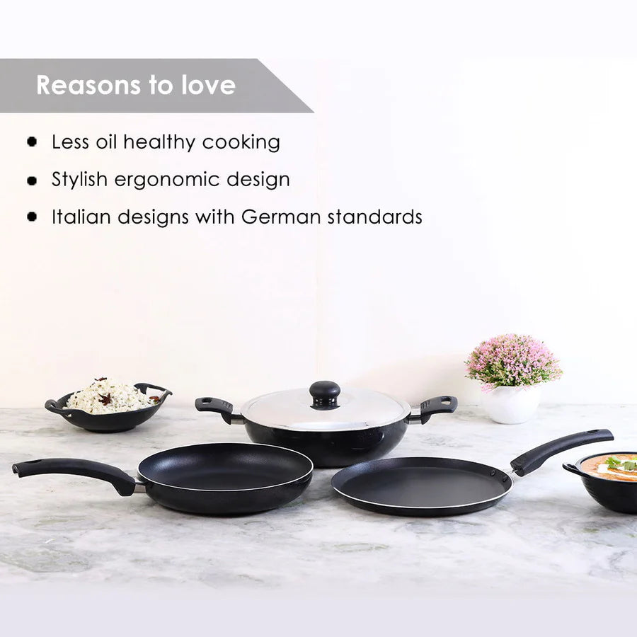 Wonderchef  Platinum Plus Non-Stick Cookware Set of 4