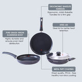Wonderchef  Platinum Plus Non-Stick Cookware Set of 4
