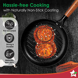 Wonderchef Pre-Seasoned Ferro Light Grill Pan 24cm