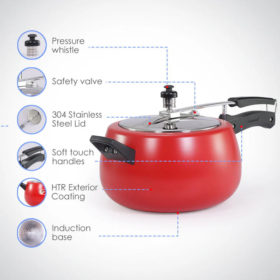 Wonderchef Regalia Induction Base 5L Pressure Cooker