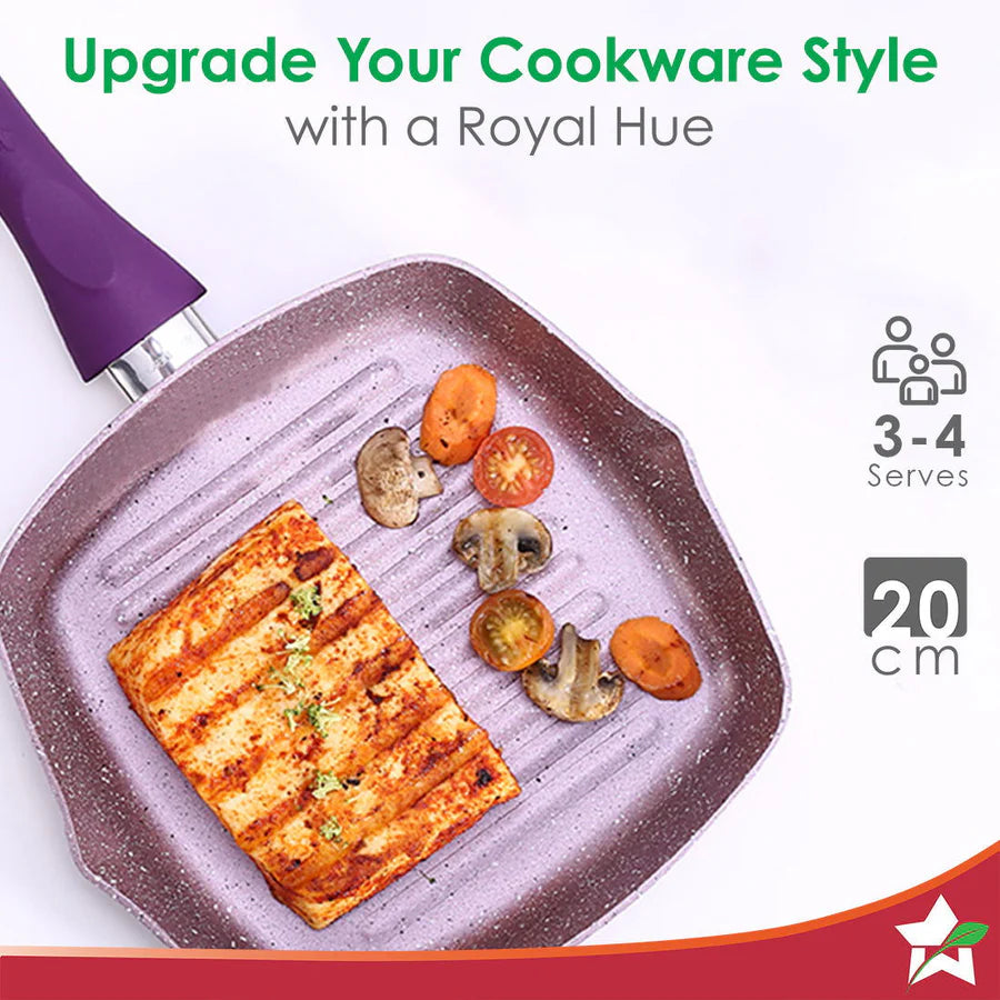 Wonderchef Royal Velvet  Grill Pan 3mm, 24cm