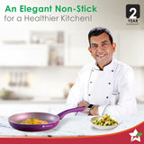 Wonderchef  Royal Velvet Non-stick  Fry pan Induction Ready Purple 1.8L,24cm