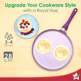 Wonderchef Royal Velvet Non-stick  Dosa Tawa 28cm