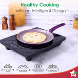 Wonderchef Royal Velvet Non-stick Cookware Set of 5pc,Purple 3mm