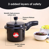 Wonderchef Taurus Hard Anodized Outer Lid Pressure Cooker
